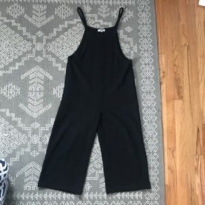 SMALL. Madewell knit wide legged overalls.